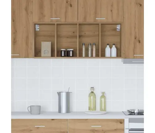 Piekarams Skapītis Riga Artisānā Ozols 20 X 29.5 X 80 Cm Vidaxl