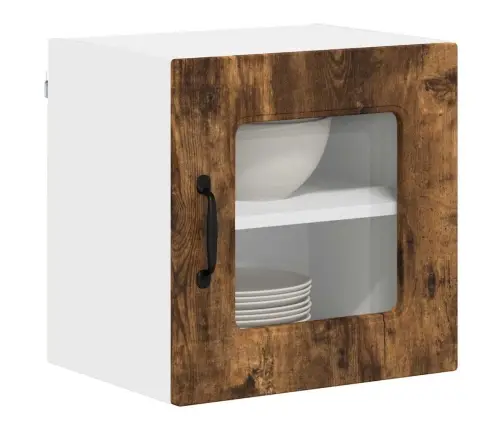 Virtuvės Spintelė Kalmar 2 Pcs Rūkyta Ąžuolas 40 X 31 X 40 Cm