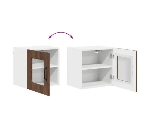 Köögikapp Kalmar 2 Pcs Pruun Tamme 40 X 31 X 40 Cm Tehispuit