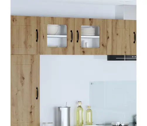 Köögikapp Kalmar 2 Pcs Käsitööpuu 40 X 31 X 40 Cm Tehispuit