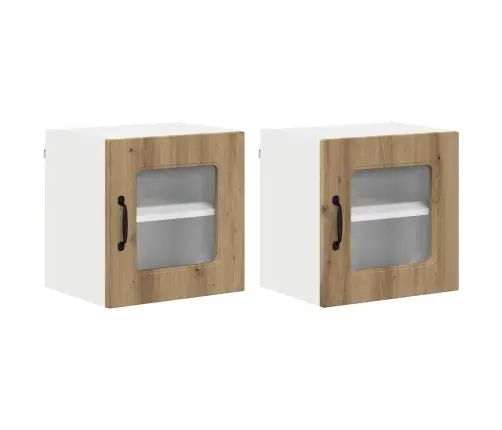 Köögikapp Kalmar 2 Pcs Käsitööpuu 40 X 31 X 40 Cm Tehispuit