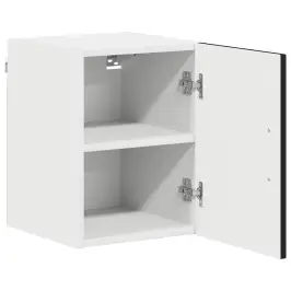 Virtuves Skapis 2 Pcs Melna 30 X 31 X 40 Cm Inženierijas Koks Vidaxl