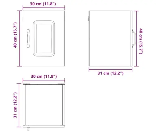 Virtuves Sienas Skapītis 2 Pcs Augsta Spīduma Baltā Krāsa Vidaxl