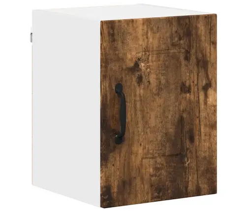 Köögikapp 2 Pcs Suitsetatud Tamm 30 X 31 X 40 Cm Tehispuit