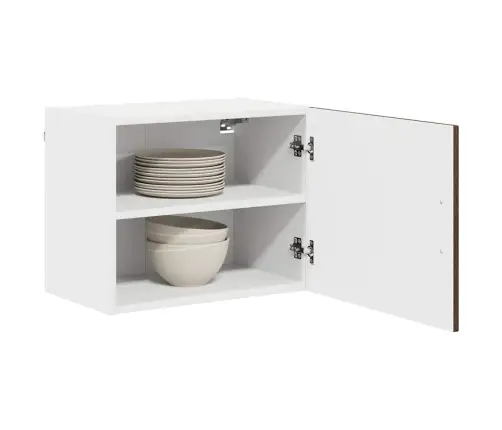 Virtuves Sienas Skapītis 2 Pcs Brūns Ozols 50 X 31 X 40 Cm Vidaxl