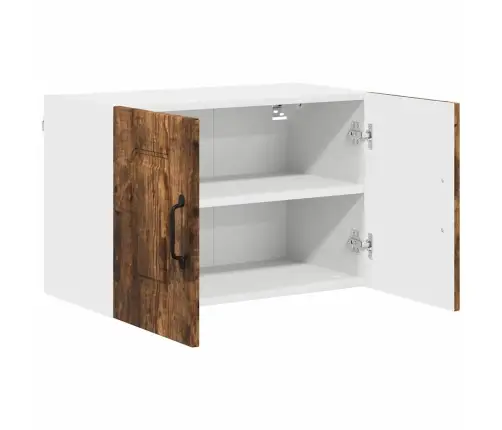 Virtuves Sienas Skapītis Ar Durvīm Dūmaka Ozols 60 X 31 X 40 Cm Vidaxl