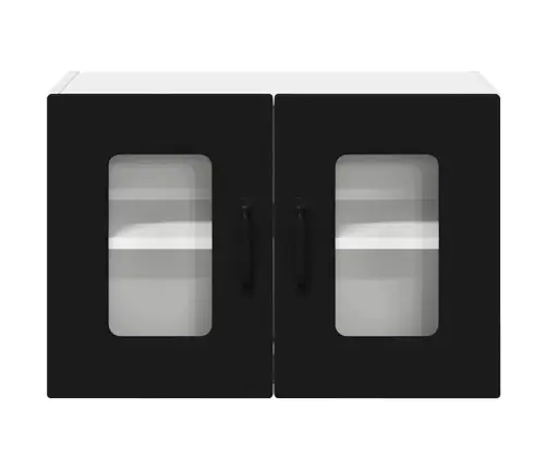 Virtuvės Spintelė Kalmar Juoda 60 X 31 X 40 Cm Apdirbta Mediena