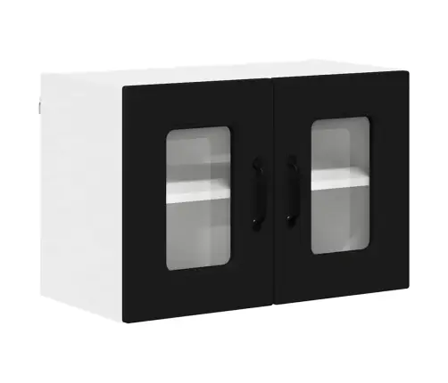 Virtuvės Spintelė Kalmar Juoda 60 X 31 X 40 Cm Apdirbta Mediena