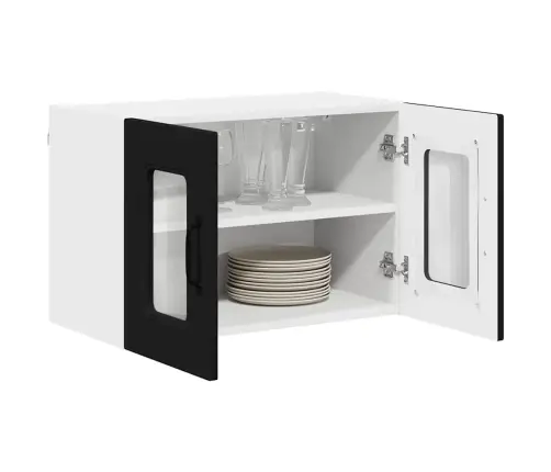 Virtuvės Spintelė Kalmar Juoda 60 X 31 X 40 Cm Apdirbta Mediena