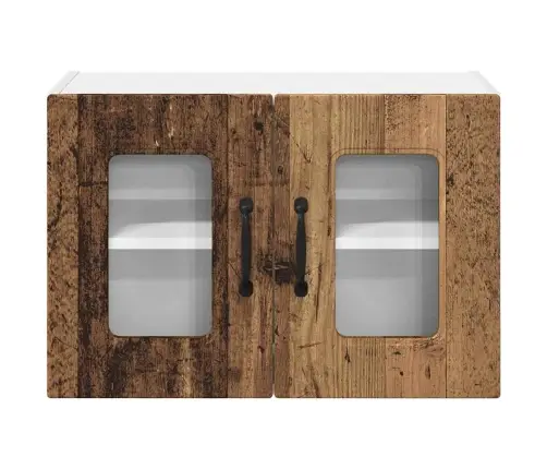 Virtuves Sienas Skapītis 2 Pcs Vecs Koks 60 X 31 X 40 Cm Vidaxl