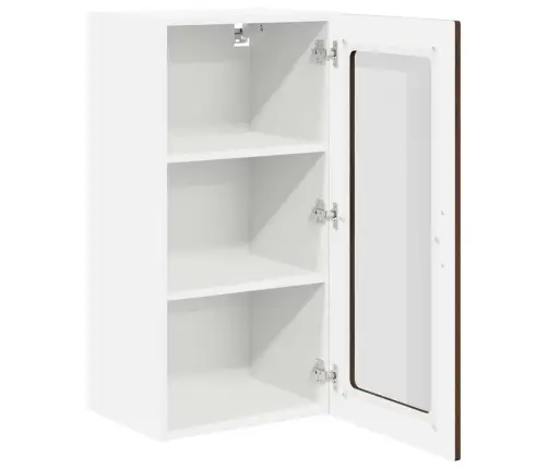 Seinakapp Kööki 2 Pcs Pruun Tamme 40 X 31 X 80 Cm Tehispuit