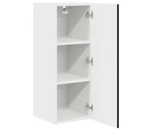 Köögikapp Kalmar 2 Pcs Must 30 X 31 X 80 Cm Tehispuit