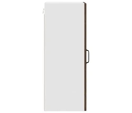 Virtuves Sienas Skapītis 2 Pcs Brūns Ozols 30 X 31 X 80 Cm Vidaxl