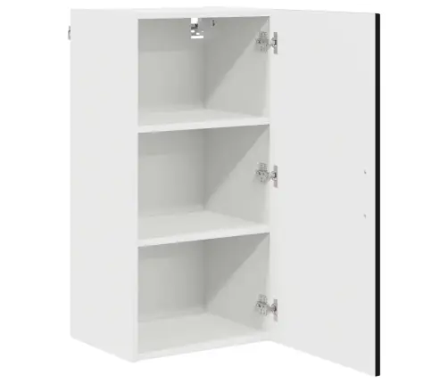 Virtuvės Spintelė Kalmar Juoda 40 X 31 X 80 Cm Apdirbta Mediena