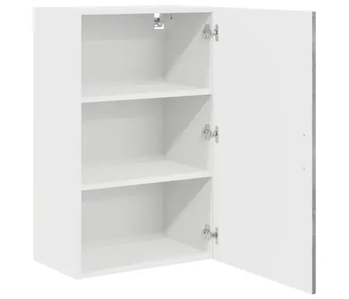 Virtuves Sienas Skapītis Betona Pelēks 50 X 31 X 80 Cm Vidaxl