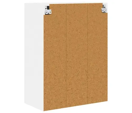 Köögikapp Ladustamisega Kalmar Valge 60 X 31 X 80 Cm Tehispuit