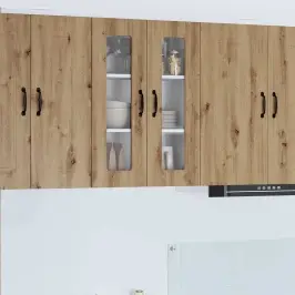 Virtuves Skapis Ar Plauktu Artisānā Ozols 60 X 31 X 80 Cm Vidaxl