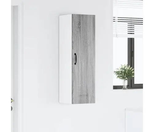 Virtuves Sienas Skapītis Pelēks Sonoma 30 X 31 X 100 Cm Vidaxl