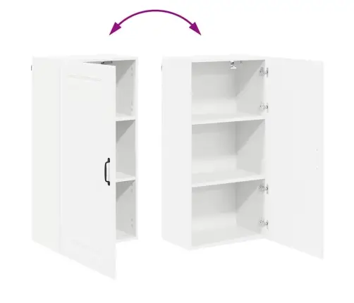 Köögikapp Ladustamisega Kalmar Valge 50 X 31 X 100 Cm Tehispuit