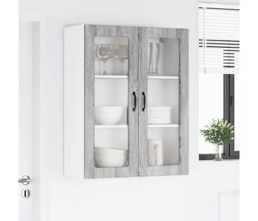 Virtuves Sienas Skapītis Pelēks Sonoma 80 X 31 X 100 Cm Vidaxl