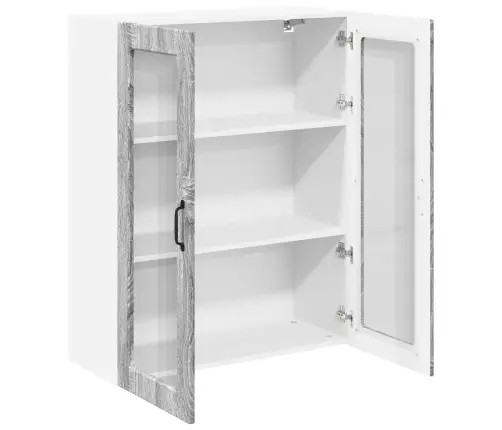 Virtuves Sienas Skapītis Pelēks Sonoma 80 X 31 X 100 Cm Vidaxl