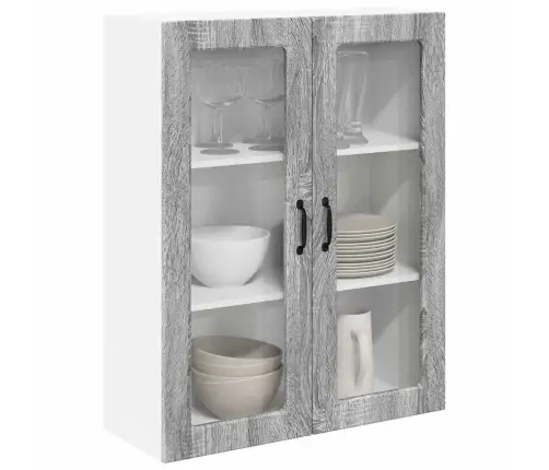 Virtuves Sienas Skapītis Pelēks Sonoma 80 X 31 X 100 Cm Vidaxl