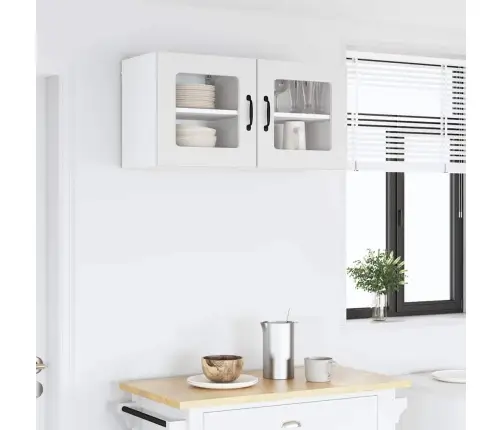 Köögikapp 2 Pcs Valge 40 X 31 X 40 Cm Tehispuit