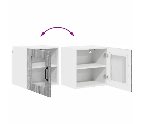 Virtuves Sienas Skapītis Pelēks Sonoma 40 X 31 X 40 Cm Vidaxl