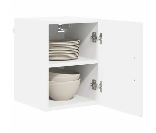 Virtuvės Spintelė 2 Pcs Balta 30 X 31 X 40 Cm Apdirbta Mediena