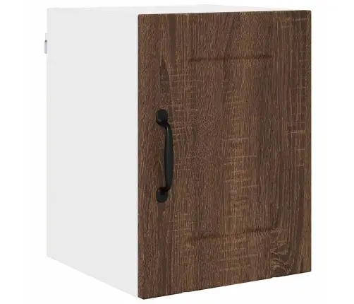 Köögikapp 2 Pcs Pruun Tamme 30 X 31 X 40 Cm Tehispuit