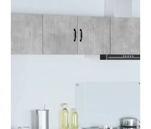 Virtuves Sienas Skapītis 2 Pcs Betona Pelēks 40 X 31 X 40 Cm Vidaxl