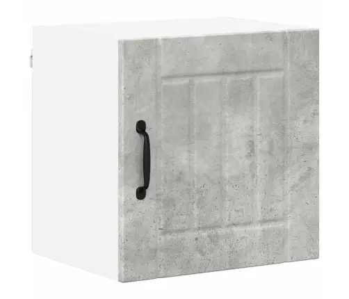 Virtuves Sienas Skapītis 2 Pcs Betona Pelēks 40 X 31 X 40 Cm Vidaxl