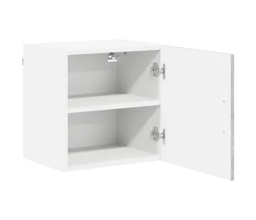 Virtuves Sienas Skapītis 2 Pcs Betona Pelēks 40 X 31 X 40 Cm Vidaxl