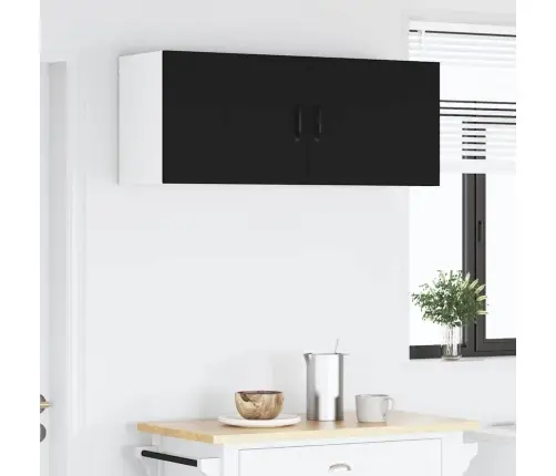 Köögikapp 2 Pcs Must 50 X 31 X 40 Cm Tehispuit