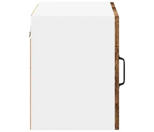 Virtuves Sienas Skapītis Ar Plauktu Vecs Koks 50 X 31 X 40 Cm Vidaxl