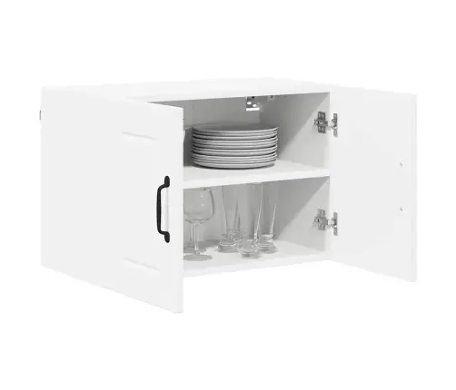 Seinakapp Kööki Uksega Valge 60 X 31 X 40 Cm Tehispuit