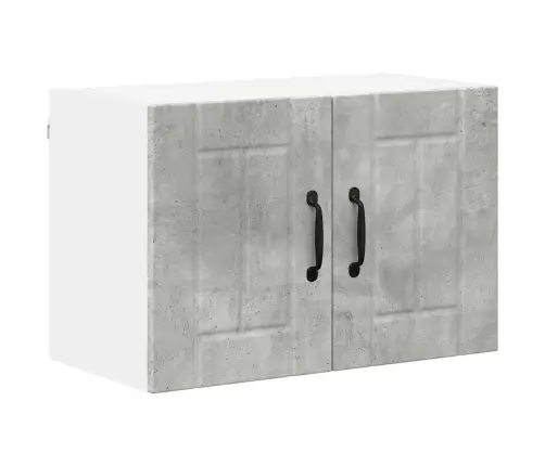 Seinakapp Kööki Uksega Betoonhall 60 X 31 X 40 Cm Tehispuit