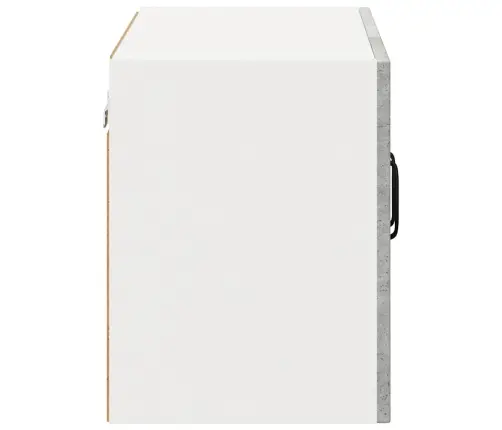 Seinakapp Kööki Uksega Betoonhall 60 X 31 X 40 Cm Tehispuit