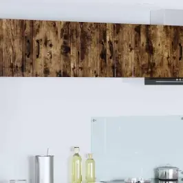 Virtuves Sienas Skapītis Ar Durvīm Dūmaka Ozols 60 X 31 X 40 Cm Vidaxl