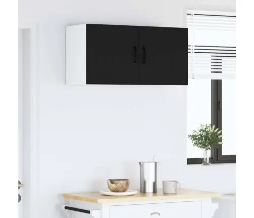 Köögikapp Must 80 X 31 X 40 Cm Tehispuit