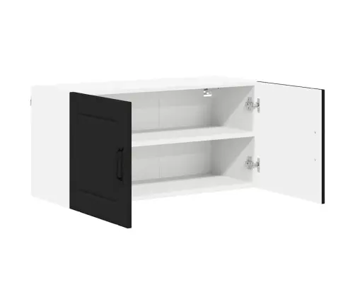 Köögikapp Must 80 X 31 X 40 Cm Tehispuit