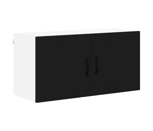 Köögikapp Must 80 X 31 X 40 Cm Tehispuit