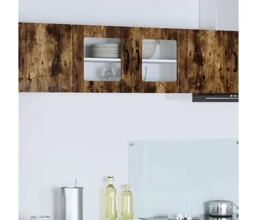 Virtuvės Spintelė Rūkyta Ąžuolas 80 X 31 X 40 Cm