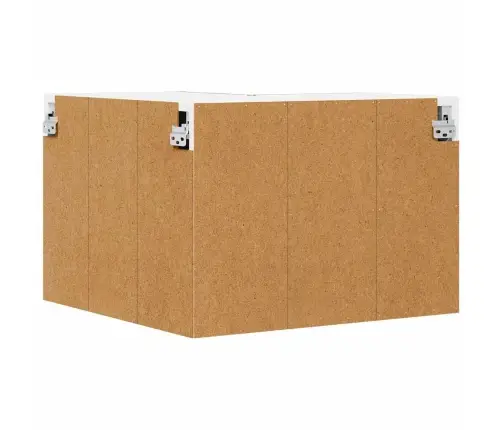 Virtuves Sienas Skapītis Ar Durvīm Dūmaka Ozols 57 X 57 X 40 Cm Vidaxl