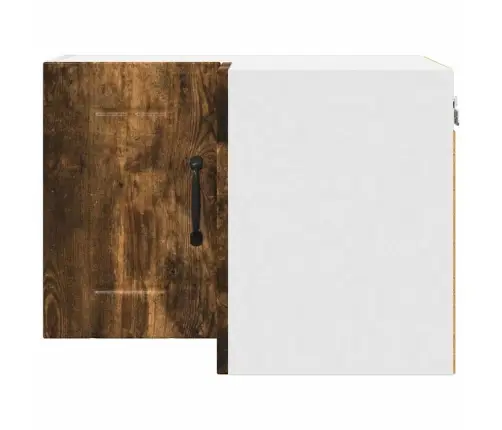 Virtuves Sienas Skapītis Ar Durvīm Dūmaka Ozols 57 X 57 X 40 Cm Vidaxl