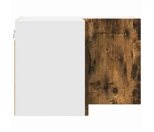 Virtuves Sienas Skapītis Ar Durvīm Dūmaka Ozols 57 X 57 X 40 Cm Vidaxl