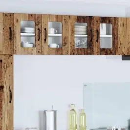 Virtuves Skapis Vecs Koks 60 X 31 X 40 Cm Inženierijas Koks Vidaxl