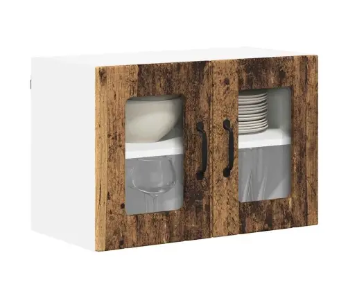 Virtuvės Spintelė 2 Pcs Senas Medis 60 X 31 X 40 Cm