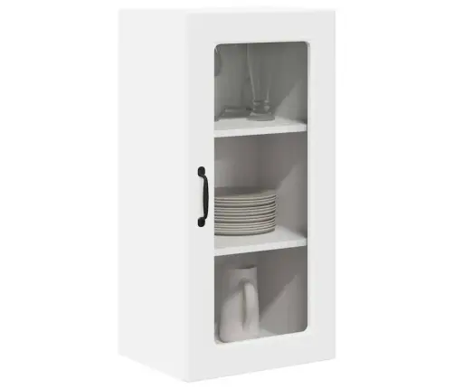 Köögikapp 2 Pcs Valge 40 X 31 X 80 Cm Tehispuit