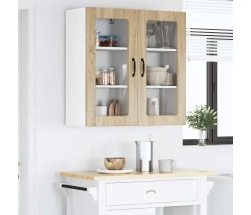 Köögikapp 2 Pcs Sonoma Tamm 40 X 31 X 80 Cm Tehispuit